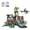 LEGO CIUDAD DE LEGO 60419 ISLANDA DE CARRIERO DE POLICÍA