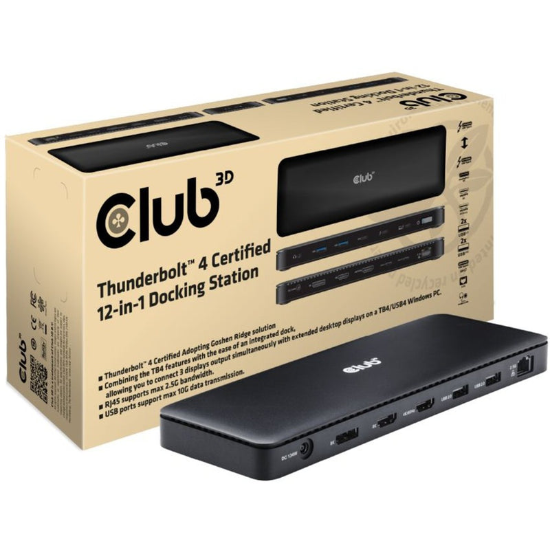 Club 3d Thunderbolt 4 12 in 1 Dock