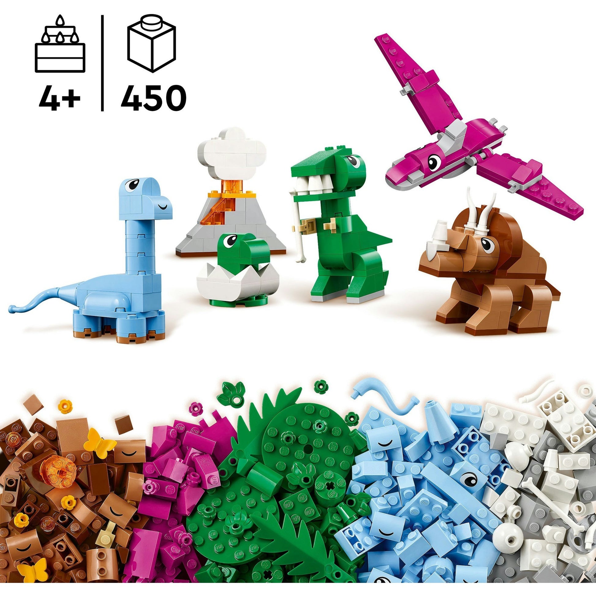 Dinosauri creativi Lego 11041