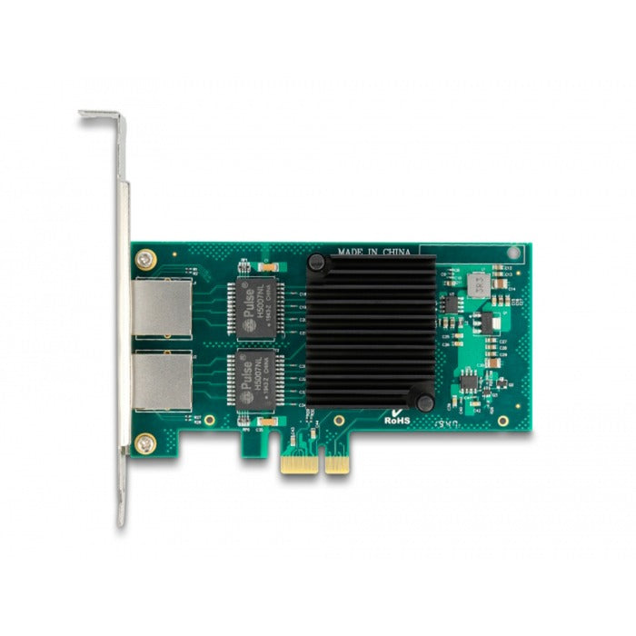 Delock PCI Express X1 Tarjeta 2 x RJ45 Gigabit Lan I350