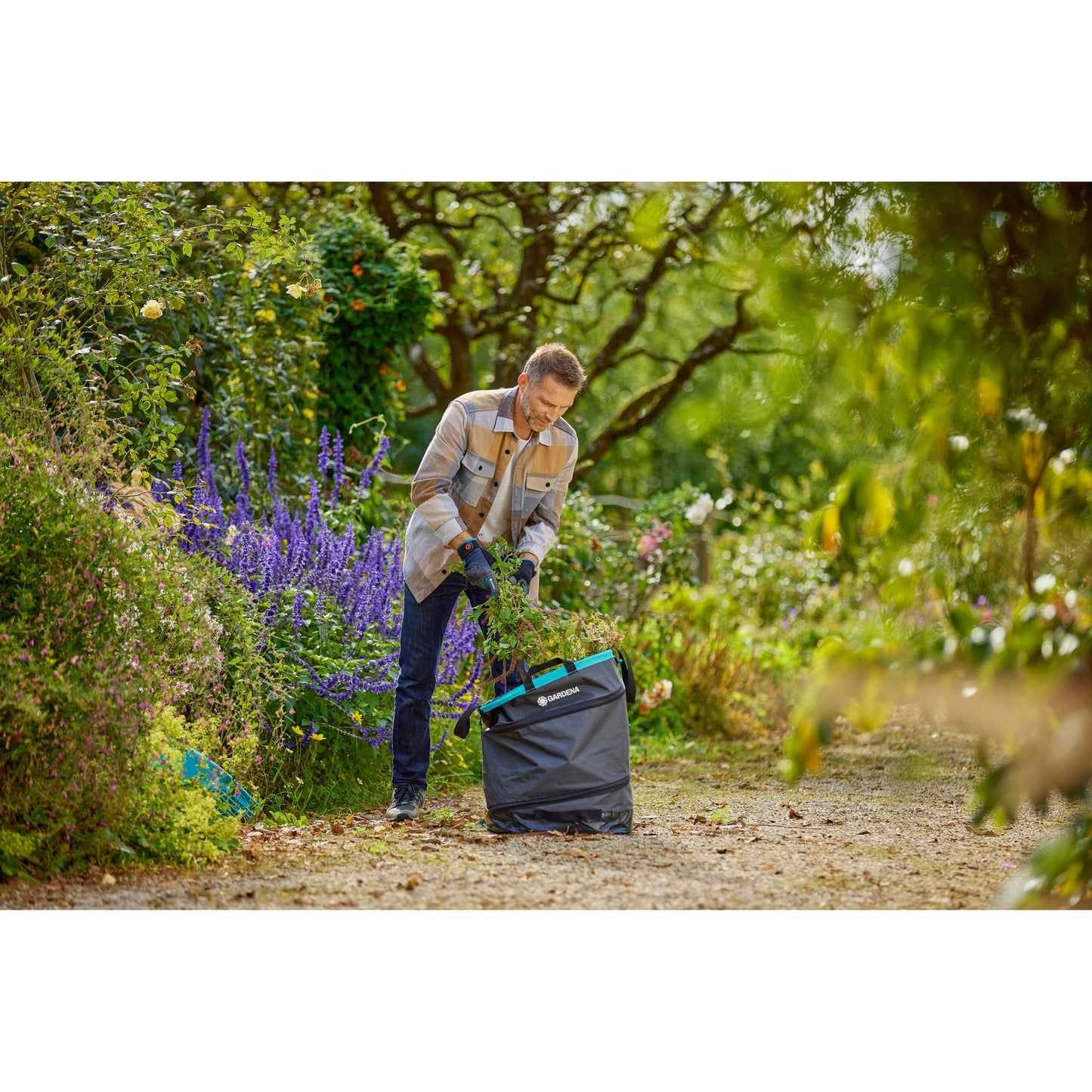 GardenA Garden Waste Pocket Pop-Up Rectangular, tamaño M