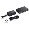 Tp-link omada es206gp switch (zwart, 4x poe+)