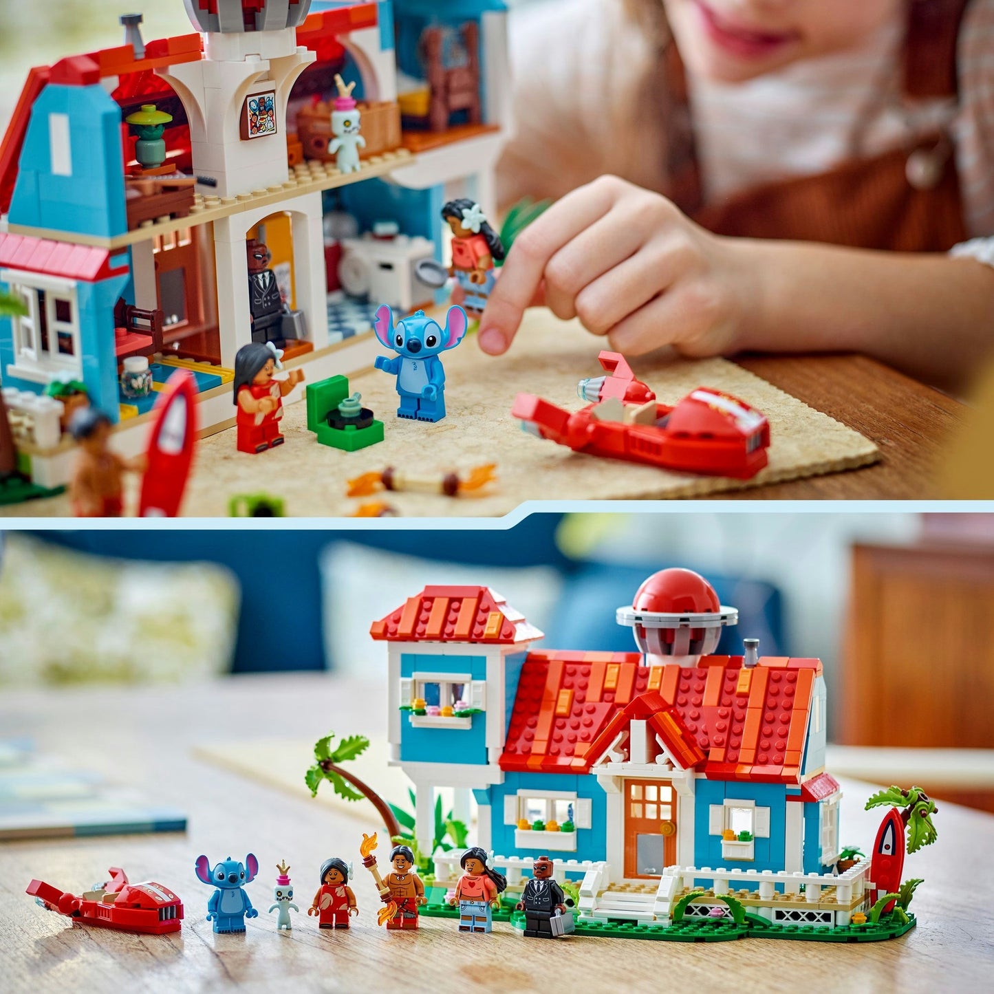 LEGO Disney 43268 Lilo y Stitch Strandhuis