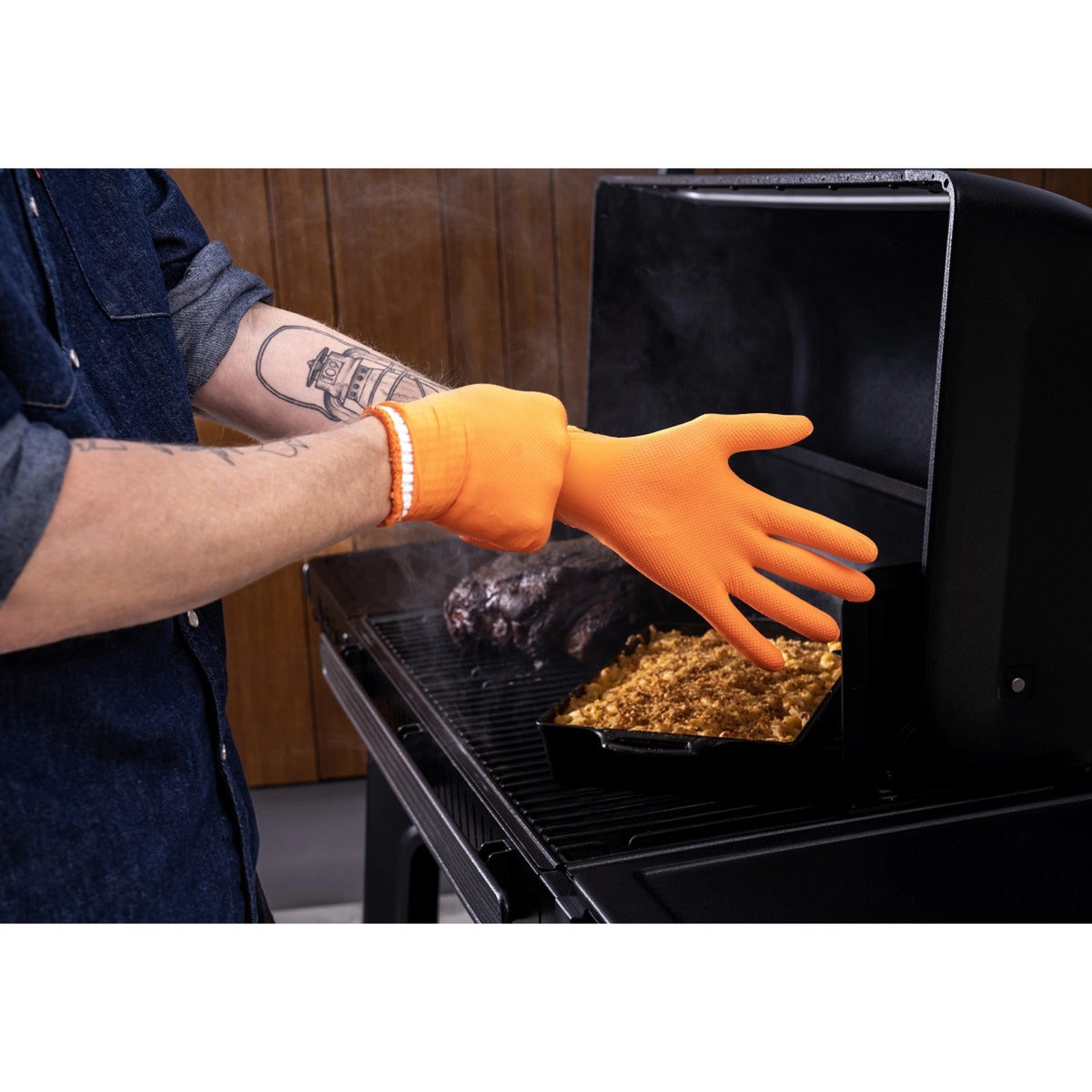 Guanti Traeger bbq prep serve (arancione)