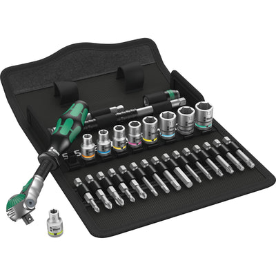 Wera ratel set zyklop speed1 4''