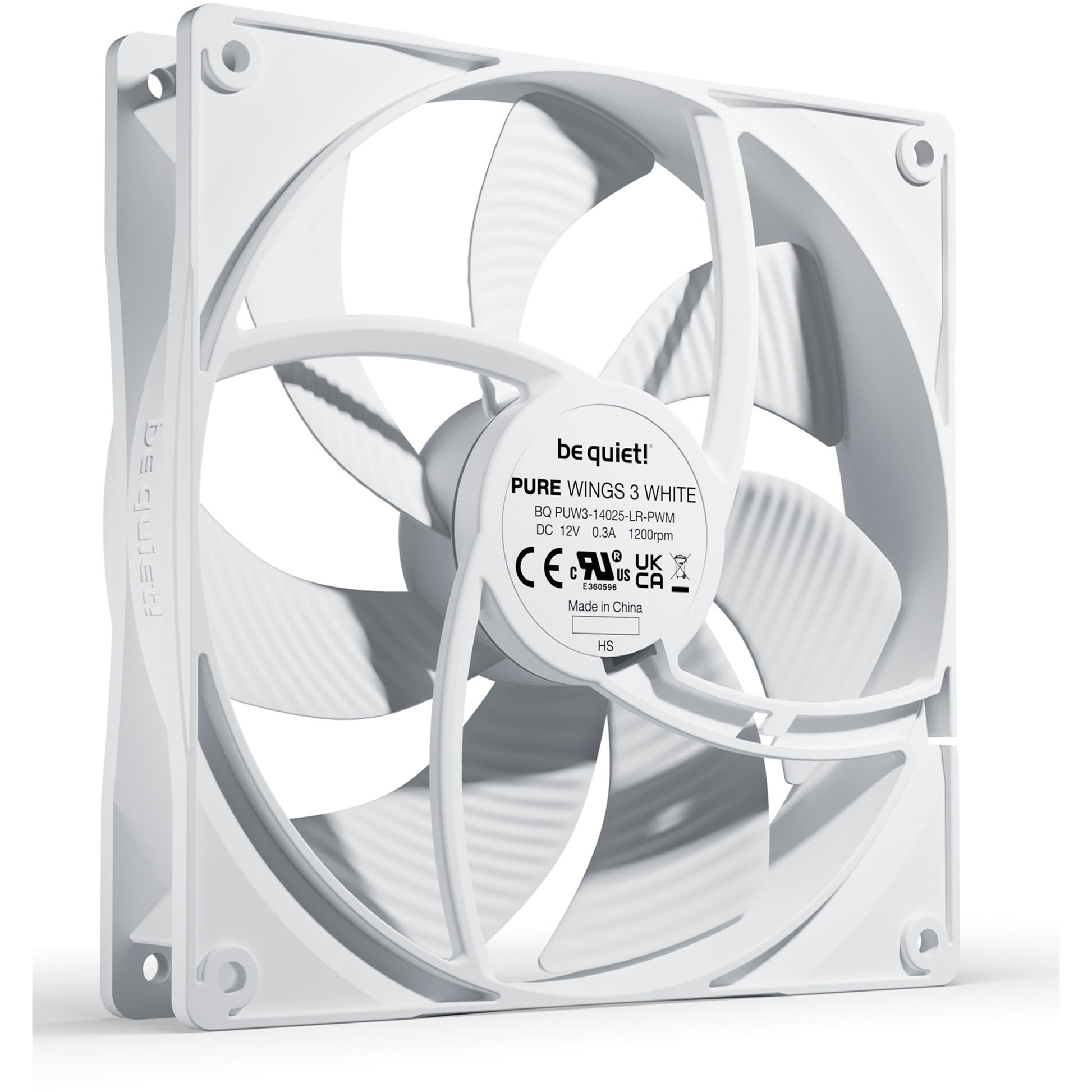 ¡Tranquilizarse! Puro 3 140 mm PWM White