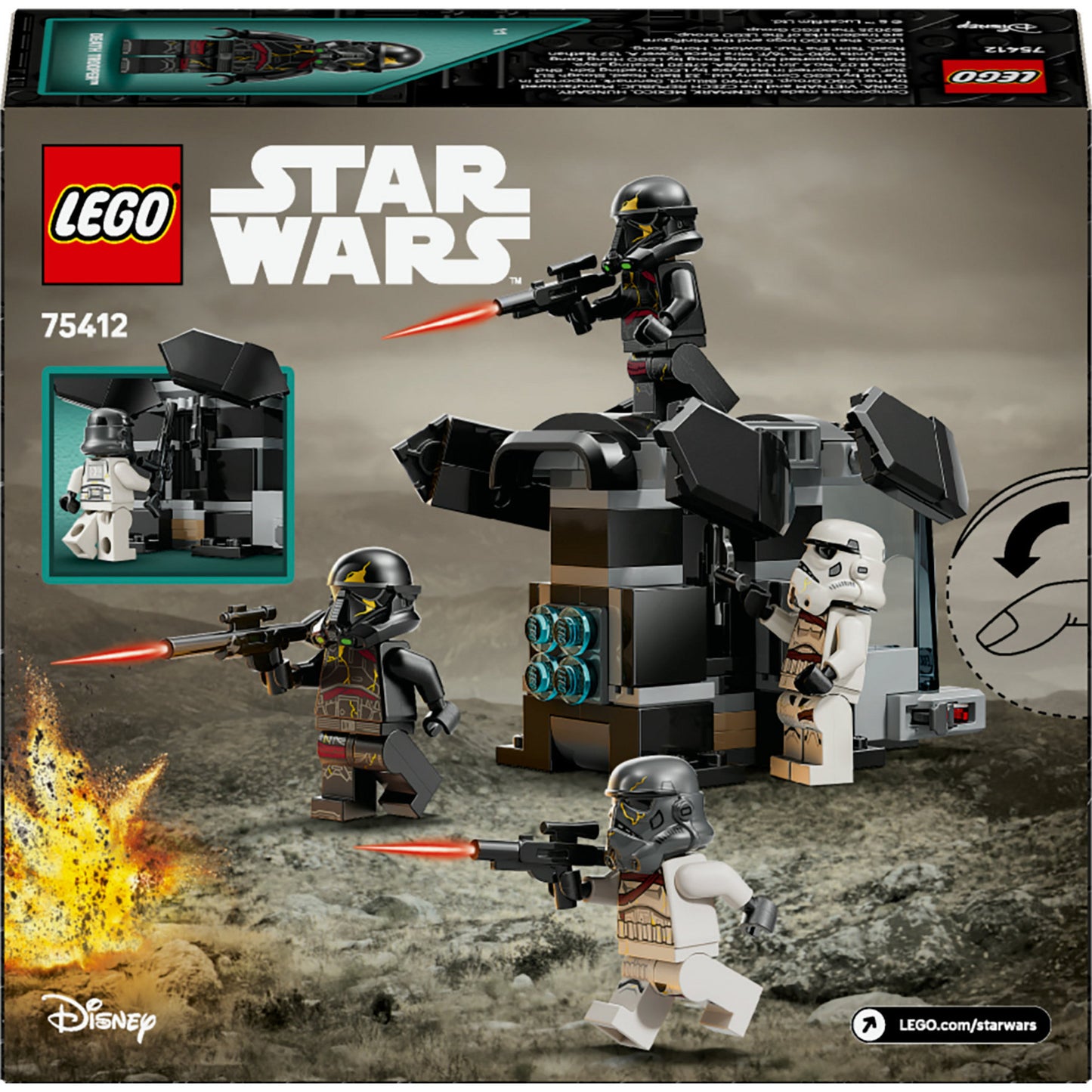 Lego 75412 Star Wars Death Trooper e Night Trooper Battle Pack