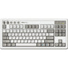 8bitdo retro mechanical keyboard m edition (grijs, us lay-out (qwerty), kailh box white, 80% (tkl), bluetooth low energy, wireless 2.4g, usb)