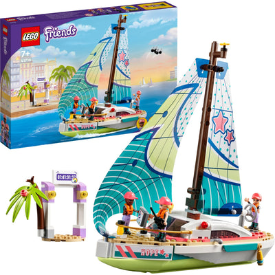 Lego Friends - Giocattolo costruibile di Stephanie Avventura in barca a vela (41716)