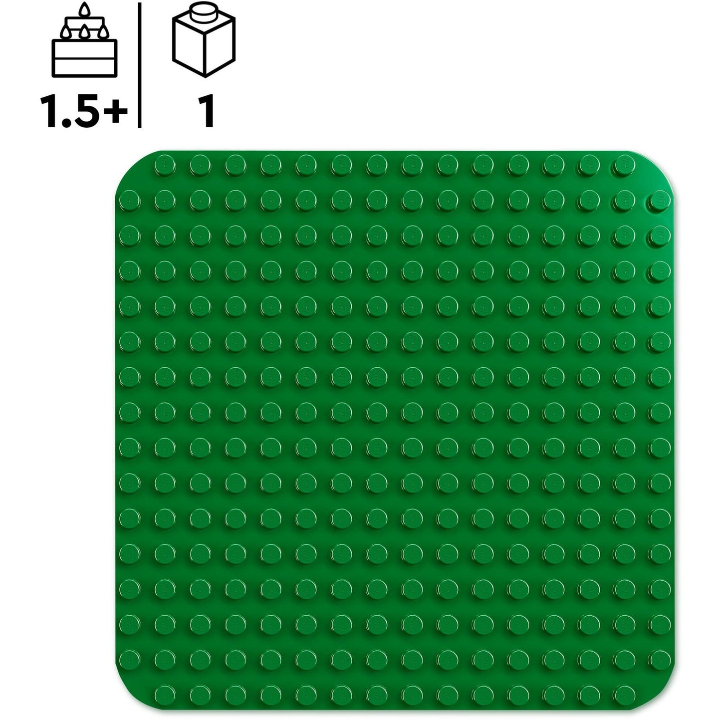 Piatto di edificio verde LEGO LEGO DUPLO 10460