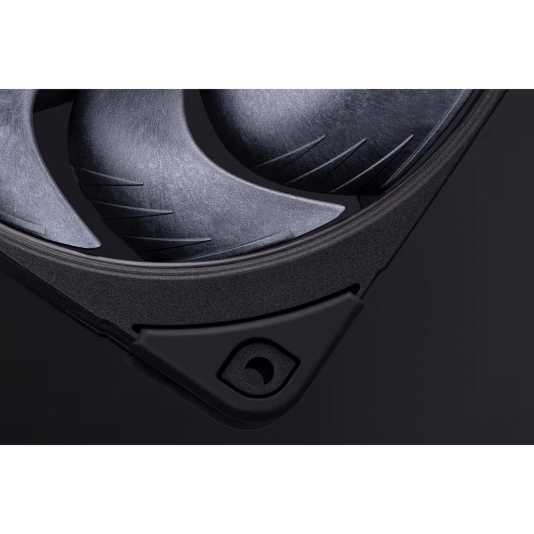 Ventola per case Noctua nf-a12x25 g2 pwm chromax.black (nera, 120 x 120 x 25 mm)