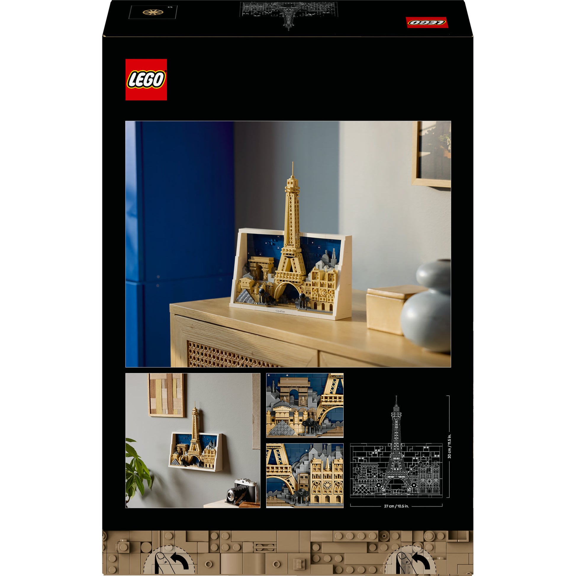 Lego 21064 arquitectura paris – ciudad del amor