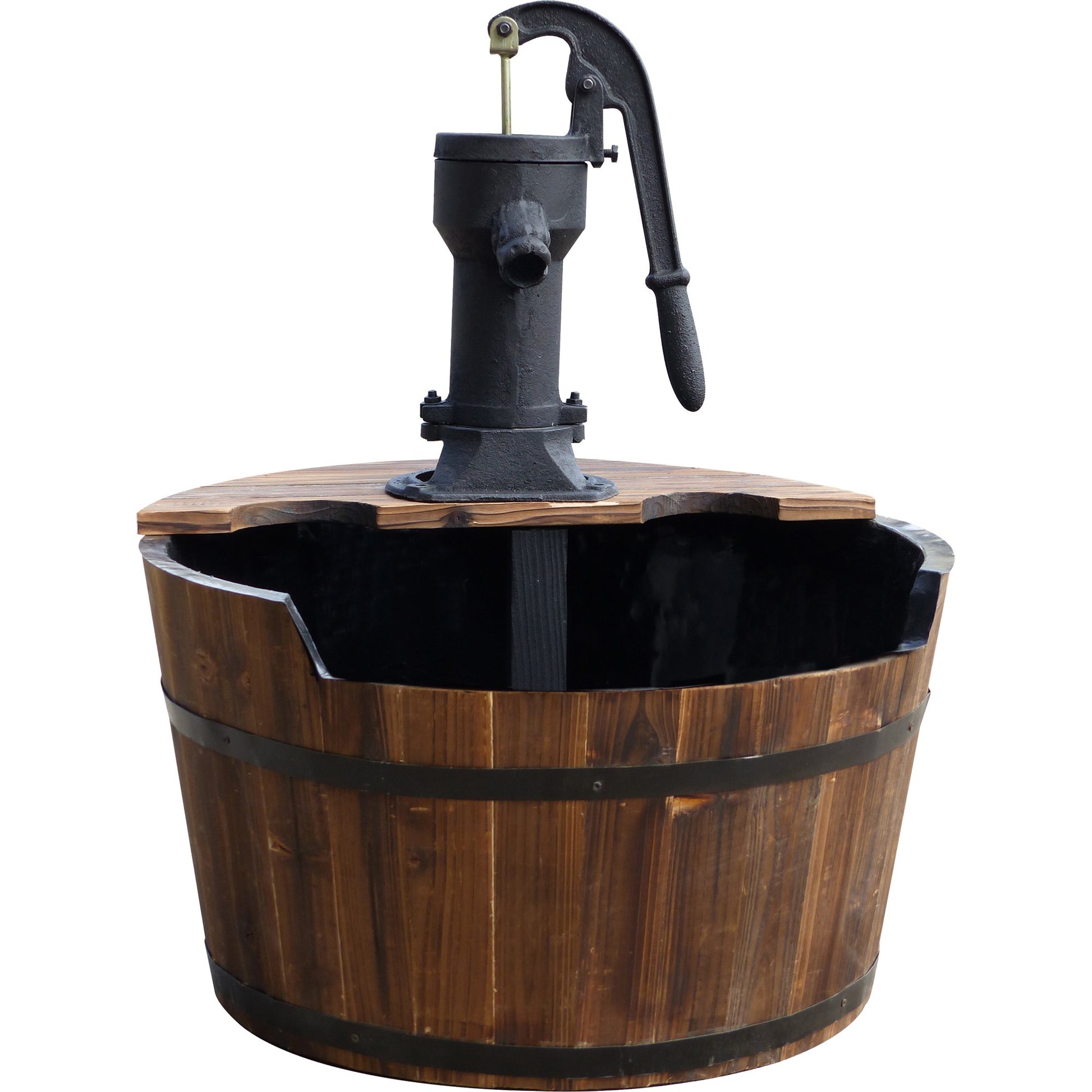 Ubbink Ubbink Adorno de agua de madera tonelada