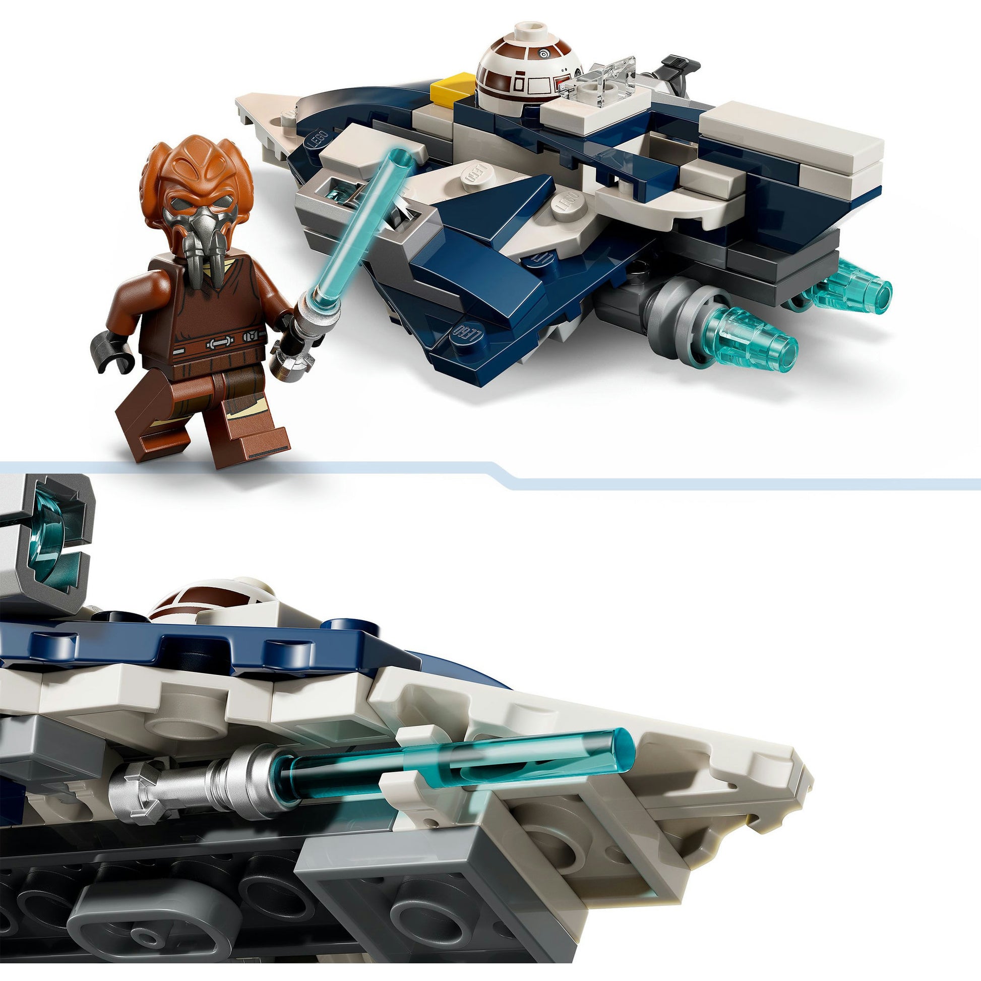 Lego 75400 Star Wars Plo Koons Jedi Starfighter Microfighter