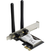 Inter-tech dmg-31 wireless-n pcie adapter wlan adapter - afbeelding 1