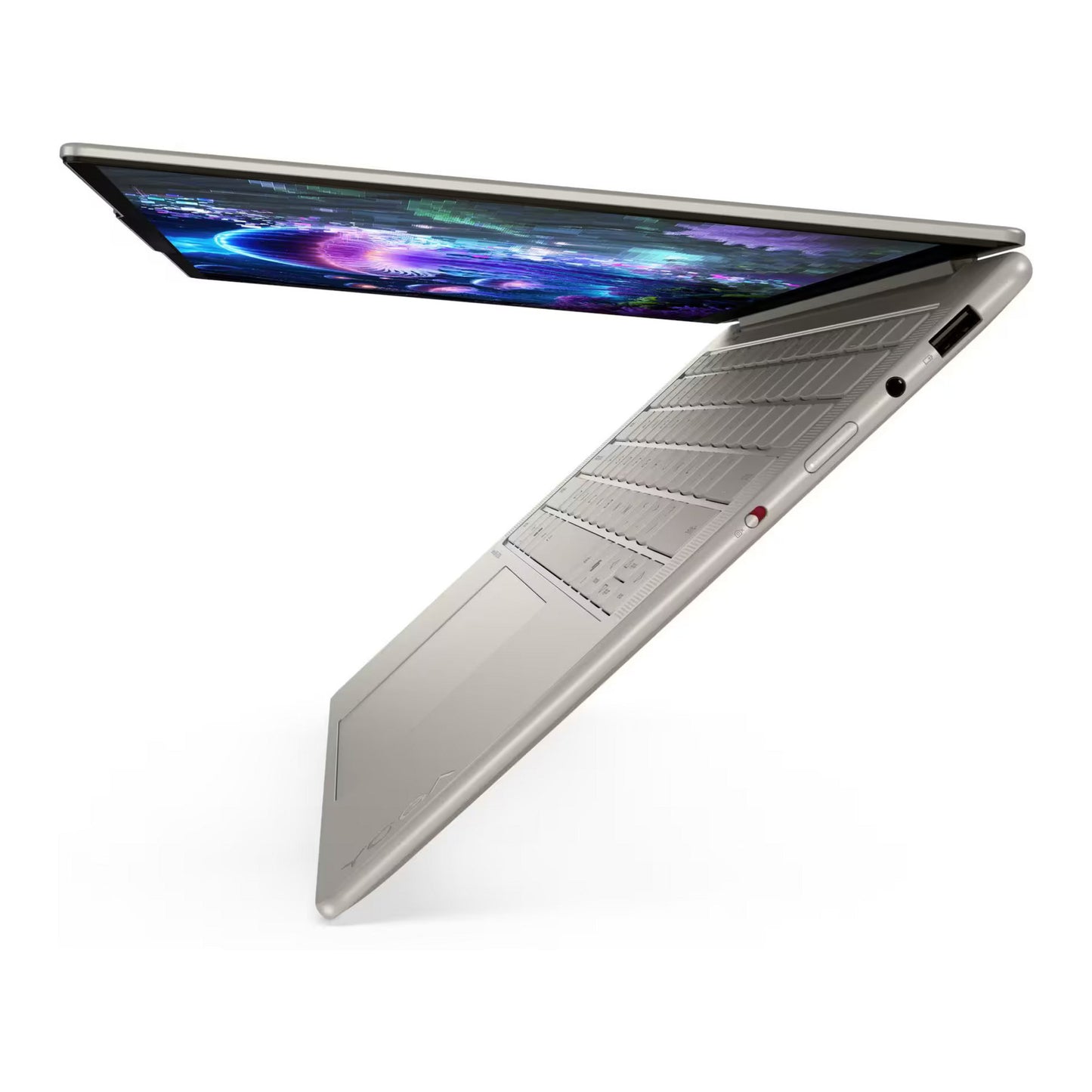Lenovo yoga slim 7 14ill10 (83jx00f7mh) aura edition 14 copilot+ laptop (hoogglans wit | core ultra 5 226v | intel arc graphics 130v | 16 gb | 512 gb ssd)