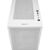 Deepcool ch360 digital mini tower behuizing (wit | 1x usb-a | 1x usb-c | rgb | tempered glass)