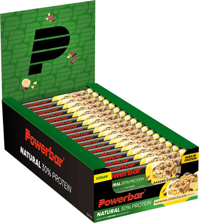 Powerbar proteína natural (18 x 40gr) - plátano chocolate