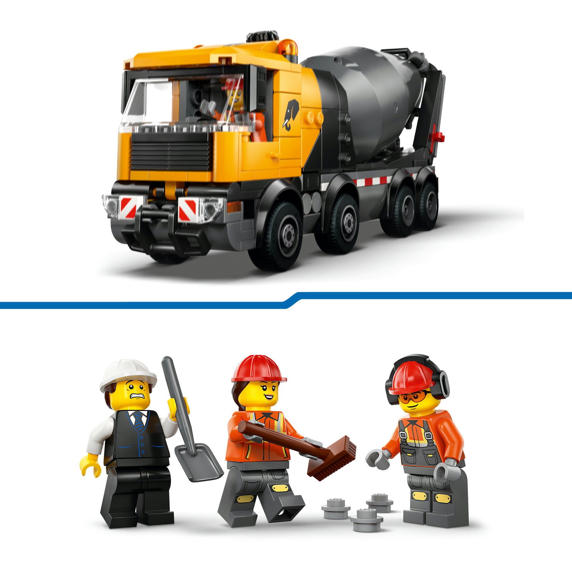 Lego City Great Vehicles 60478 camion di cemento