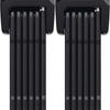 Abus bordo granit 6500k 90 candado plegable twinset incl. titular