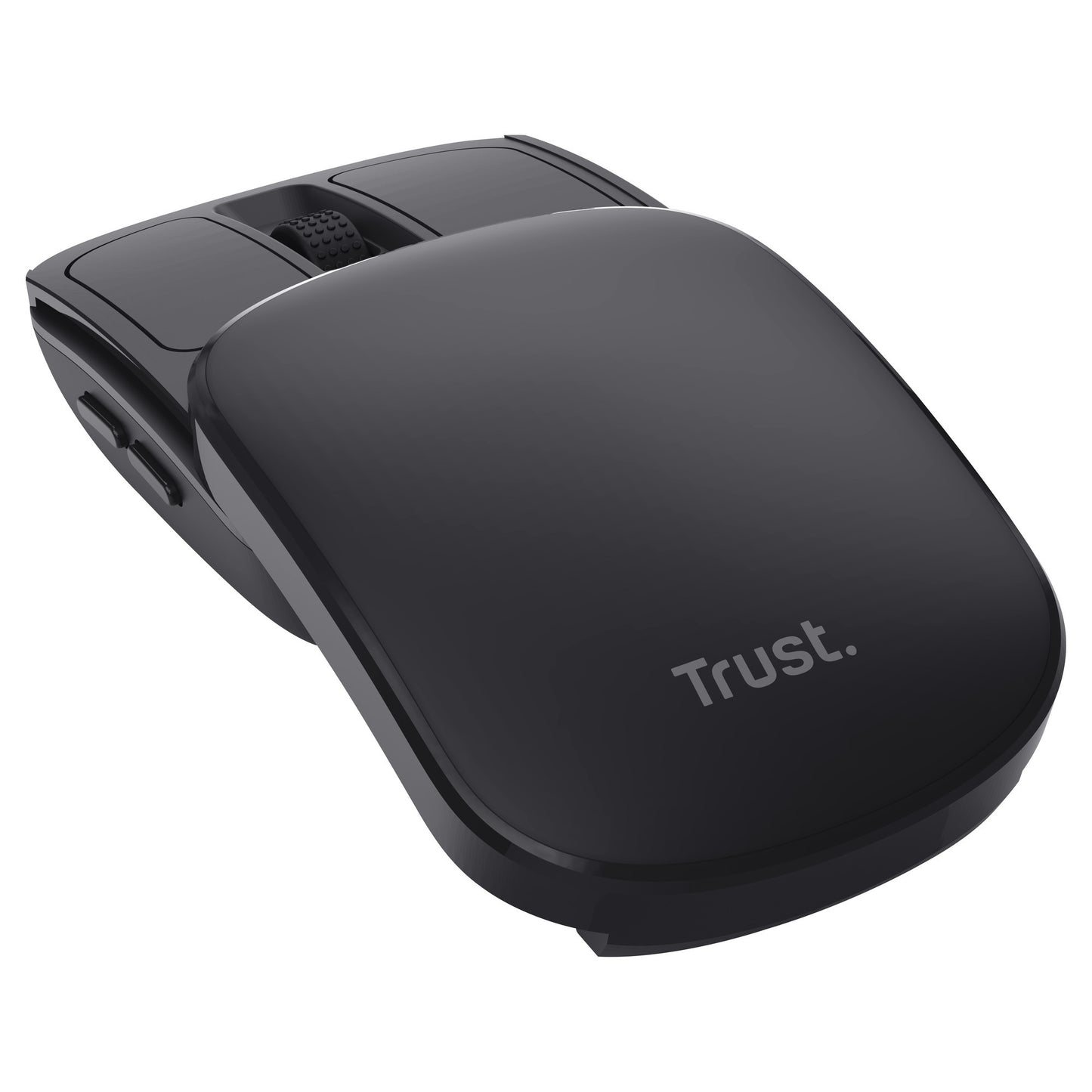 Mouse tascabile portatile e retrattile Trust zylo (nero, 1000 - 2400 dpi)