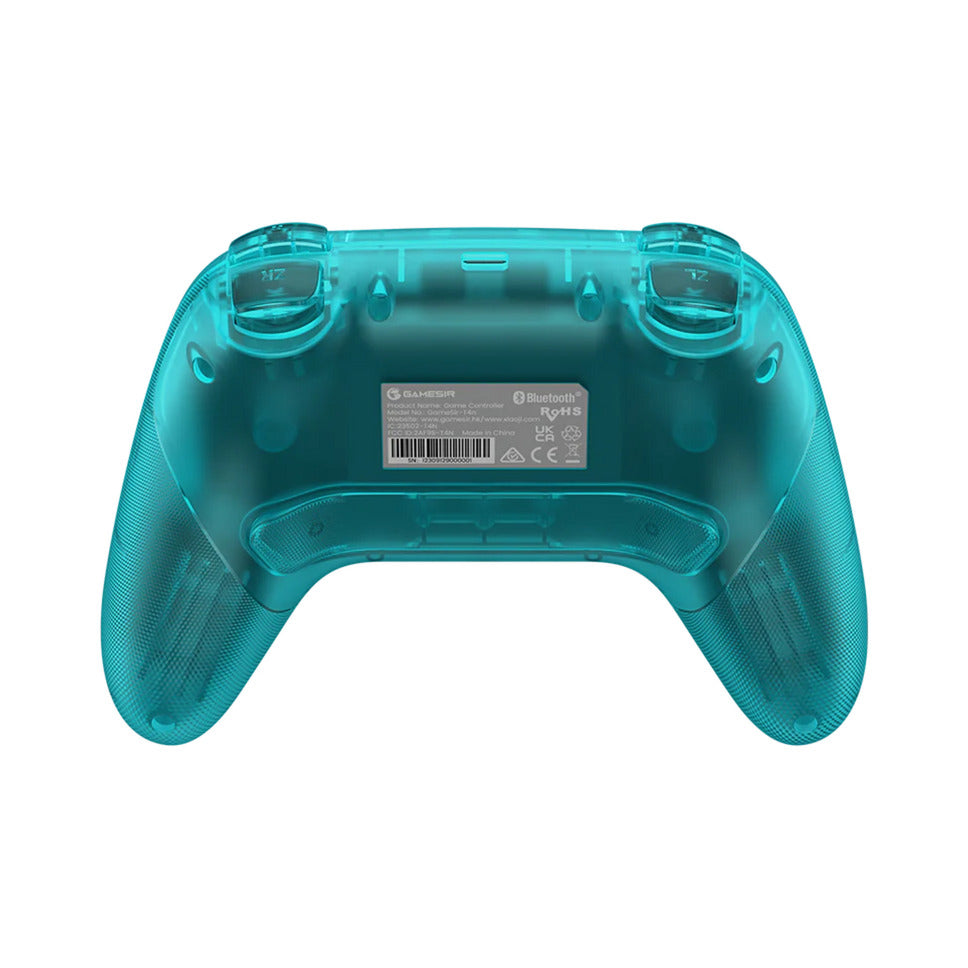 Controller Gamesir Nova HD Rumble NS (verde acqua, PC, Steam, Android, iOS, Switch, Bluetooth USB da 2,4 GHz)