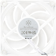 Silverstone vista 120 argb case fan (wit, 120 x 120 x 25 mm, pwm) - afbeelding 5