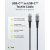 Goobay USB-C Snell Charger Nano (65 W) y Cable textil USB-C
