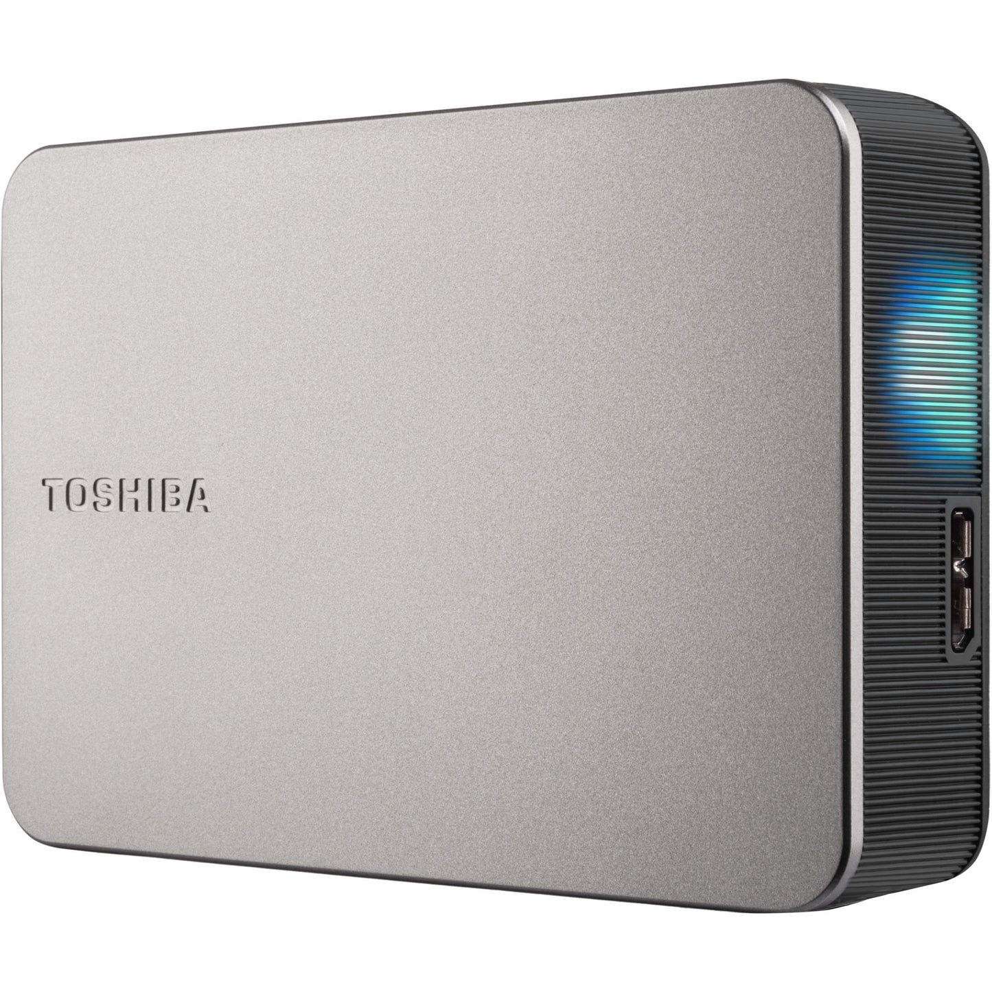 Toshiba Canvio Flex, disco rigido esterno da 4 TB (argento chiaro, HDTX240Escca, USB 3.2 Gen 1)