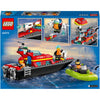 Lego city reddingsboot brand speelgoed voor kinderen - 60373