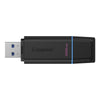 Memoria USB Kingston Data Traveler Exodia de 128 GB (negro azul, USB-A 3.2 gen 1 (5 GBit s))