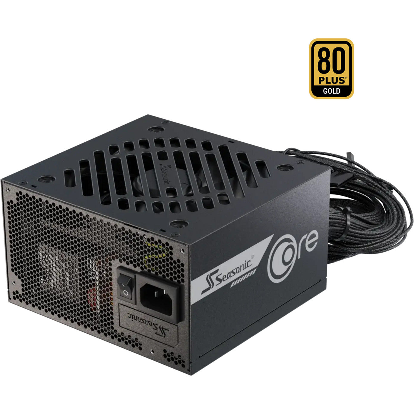 Alimentatore Seasonic core gc-650 atx 3.1 da 650 watt (nero, 2x pcie)