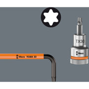 Wera Zuss Keys Set Torx 967 9 TX Multicolour HF 1 - afbeelding 4