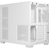 Custodia midi tower Asus a32 plus (bianco | 2x USB-A | 1x USB-C | RGB | vetro temperato)