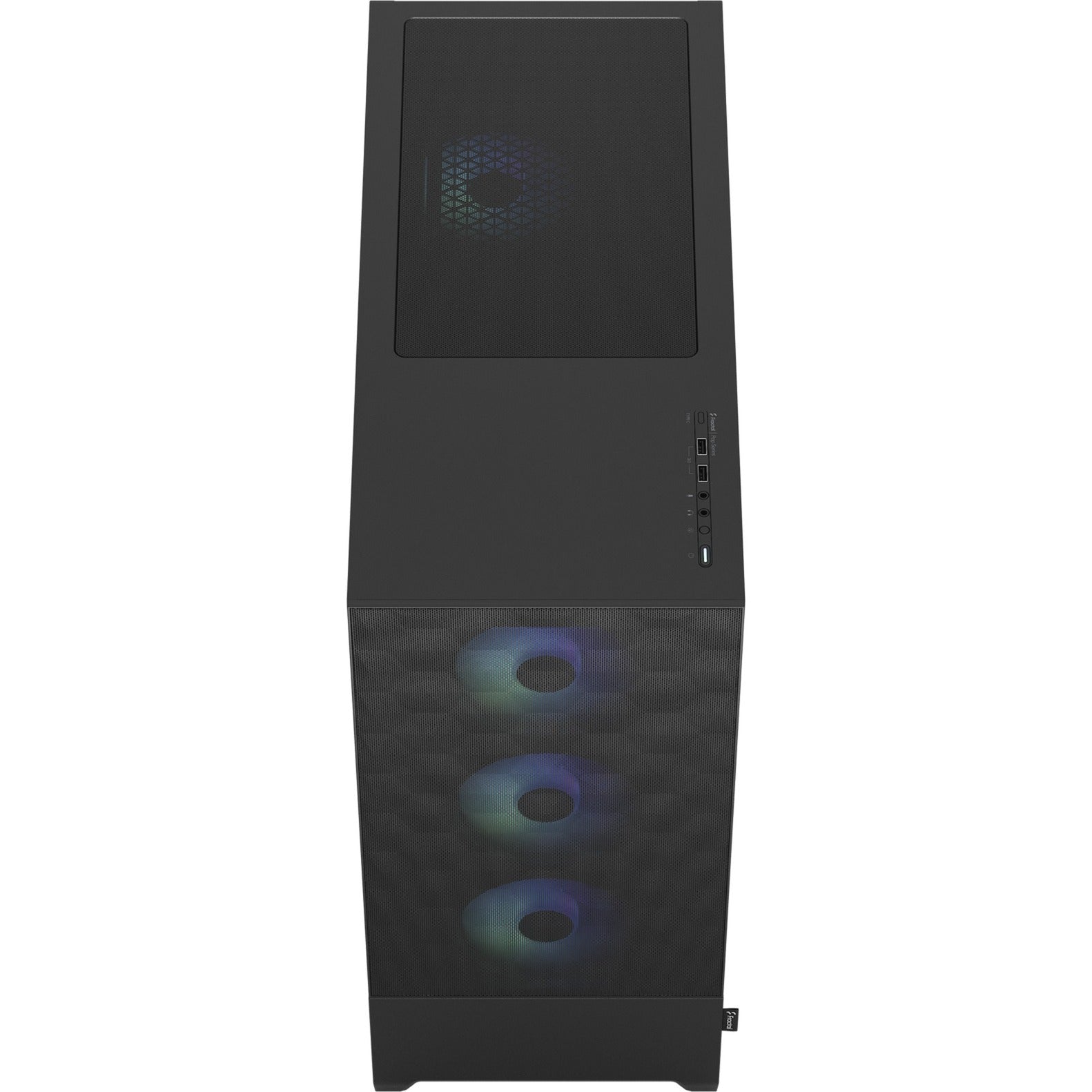 Diseño fractal Pop XL Air RGB Black TG Clear Tint