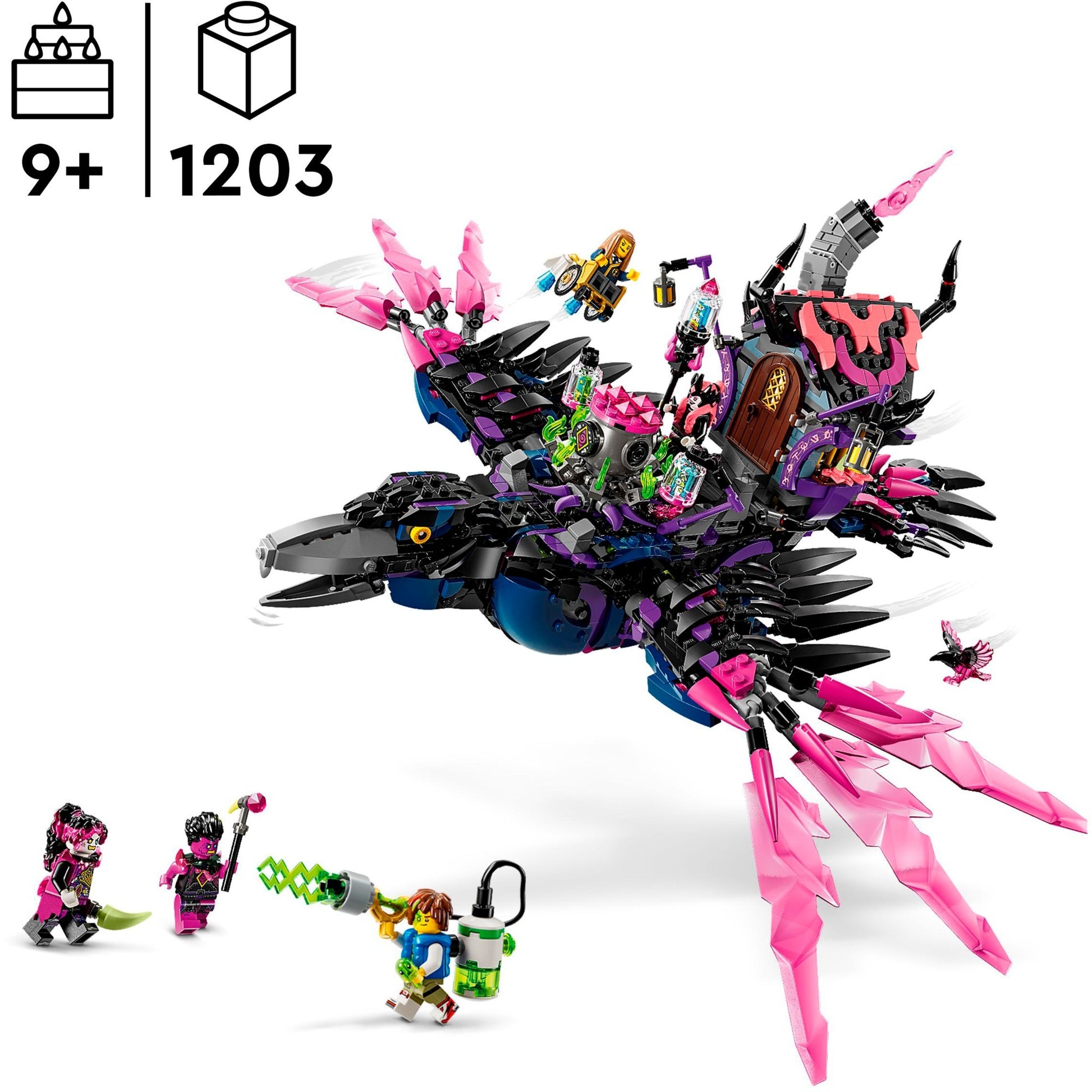 Lego Lego Dreamzzz 71478 La cremagliera di mezzanotte della strega inferiore