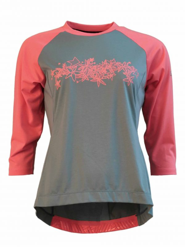 Zimtstern pureflowz - camiseta mtb 3 4 mujer