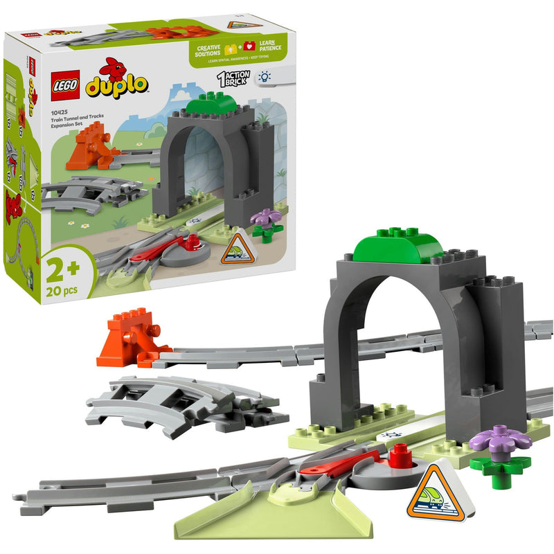 Lego Lego Duplo Town 10425 Treintunel and Rails Expansion Set