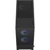 Diseño fractal Pop Air RGB Black TG Clear Tint