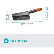 Gardena cleansystem handborstel m soft, met slangaansluiting wasborstel (grijs, 18841-20) - afbeelding 3