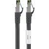 Goobay patchkabel cat.8.1 s ftp (zwart, 0,5 meter)