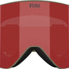 Bliz flow brown w red multi - ski goggle
