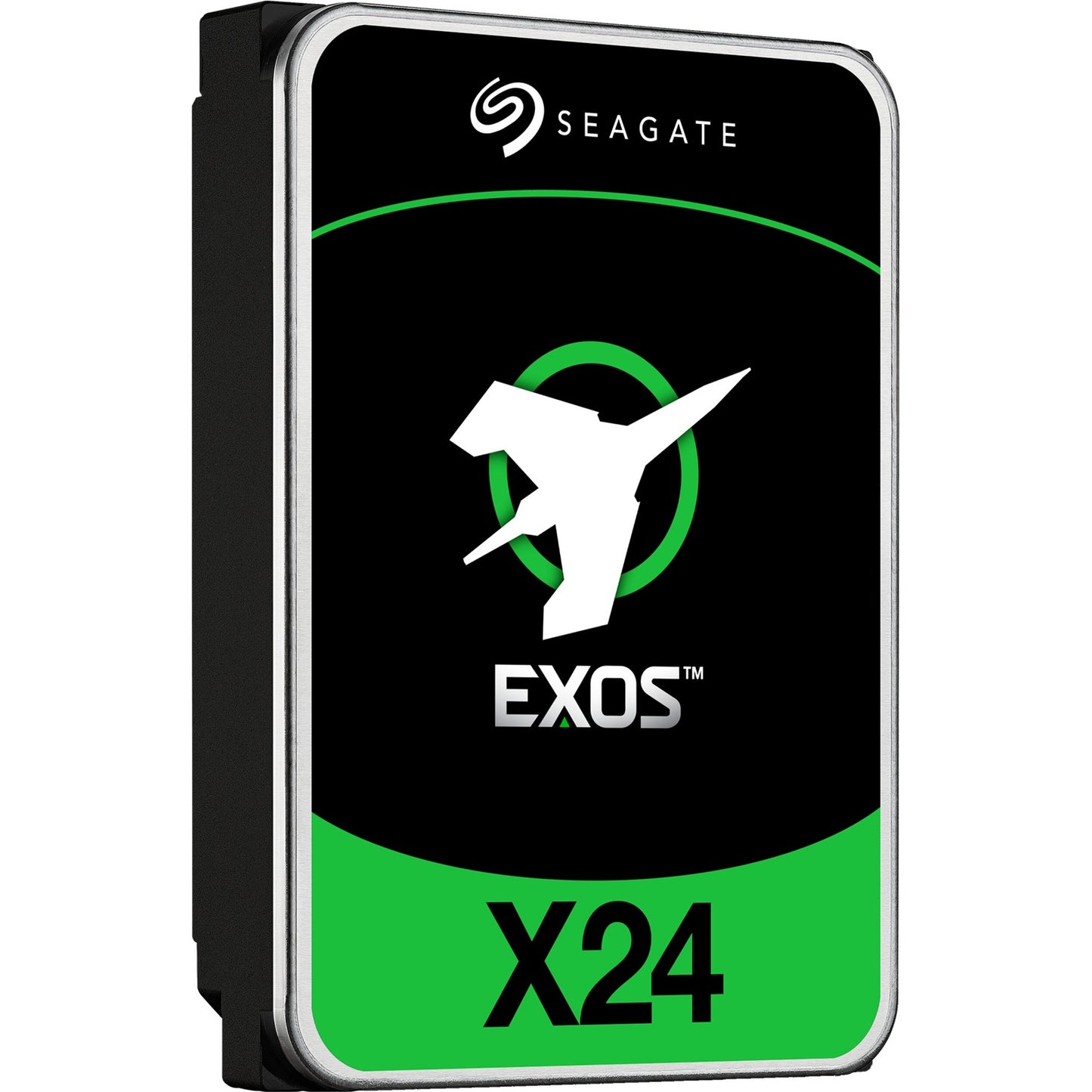Disco rigido Seagate exos x24 da 24 TB (ST24000nm002h, SATA 600, 24 7)