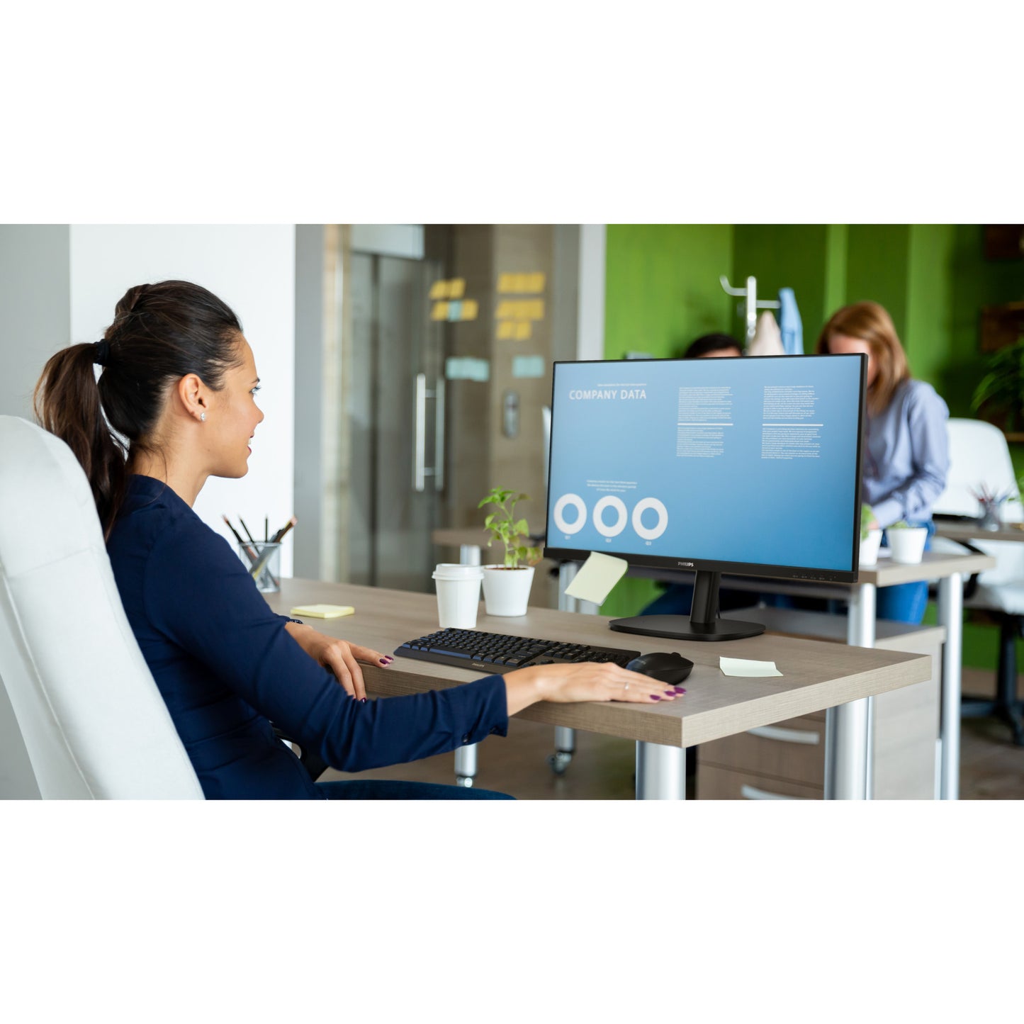 Monitor Philips 32b2n3500 31.5 (negro, 2x HDMI, display port, 3x USB-A, USB-B)