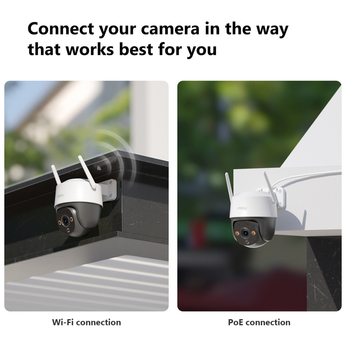 Telecamera di sicurezza Imou cruiser 2c 2k (bianco, 3MP (2304*1296), wifi 6, lan)
