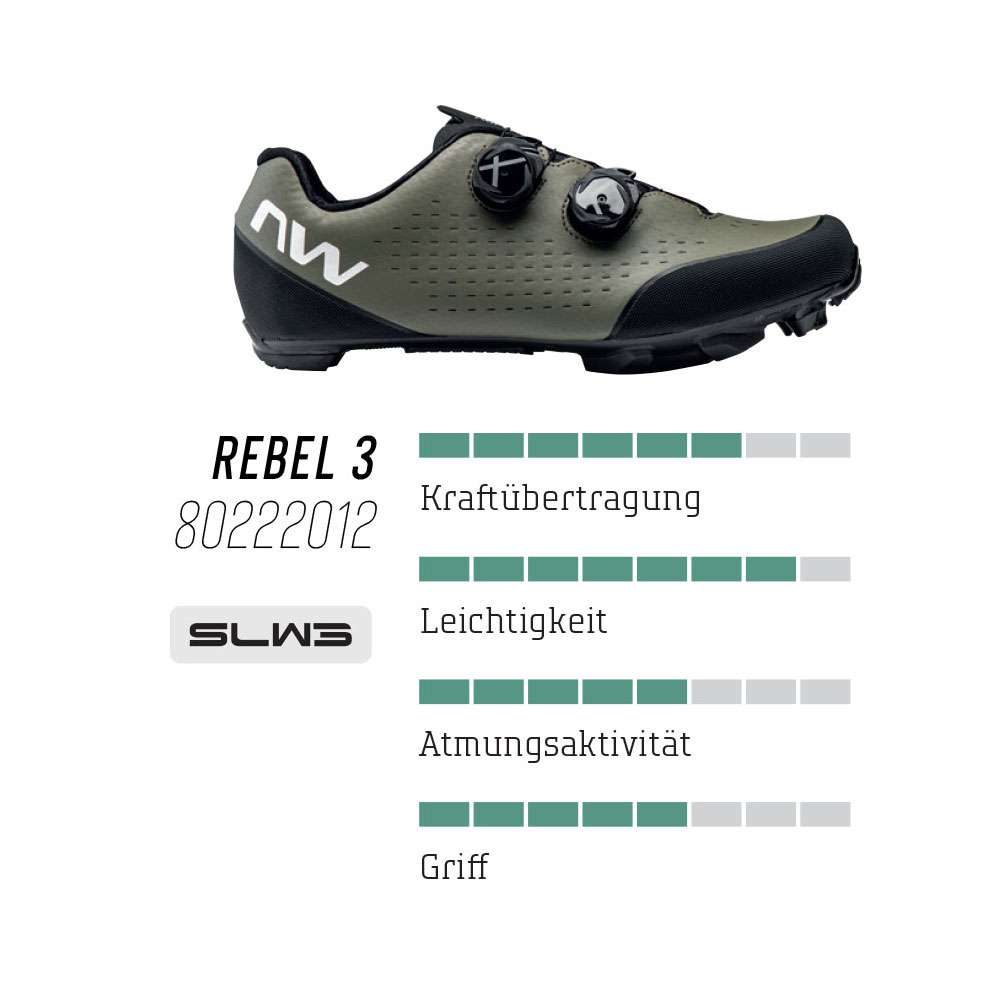Northwave rebel 3 - zapatillas mtb