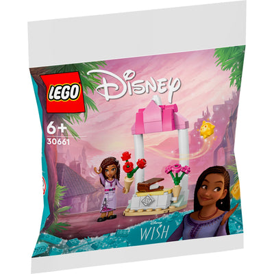 Lego Disney - Giocattolo da costruzione dello stand di benvenuto di Asha (30661)