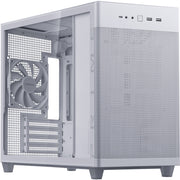 Asus prime ap201 midi tower behuizing (wit | 2x usb-a | 1x usb-c | tempered glass) - afbeelding 1