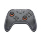 Controller multipiattaforma Gamesir Nova Lite (nero trasparente, PC, Steam, Android, iOS, Switch, Bluetooth 2,4 GHz USB)