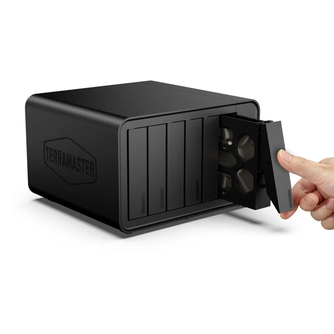 Terramaster f6-424 max nas (nero, 2x 10GBe, USB, HDMI)